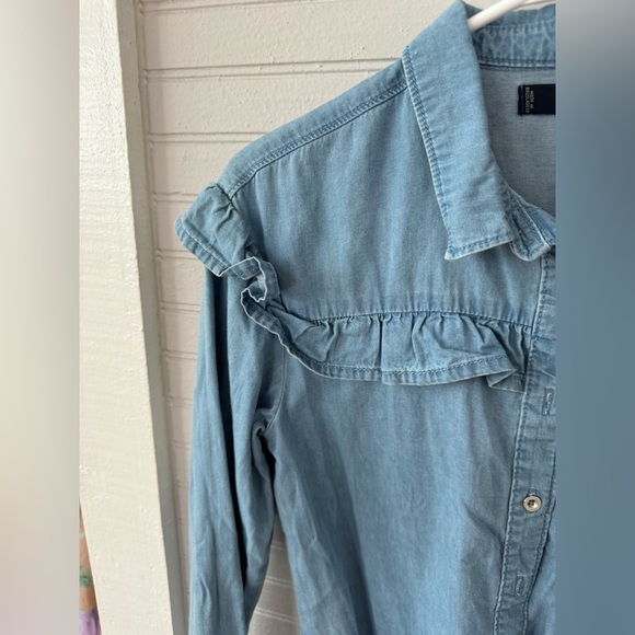 Mango ruffled shirt - Picture 5 of 5